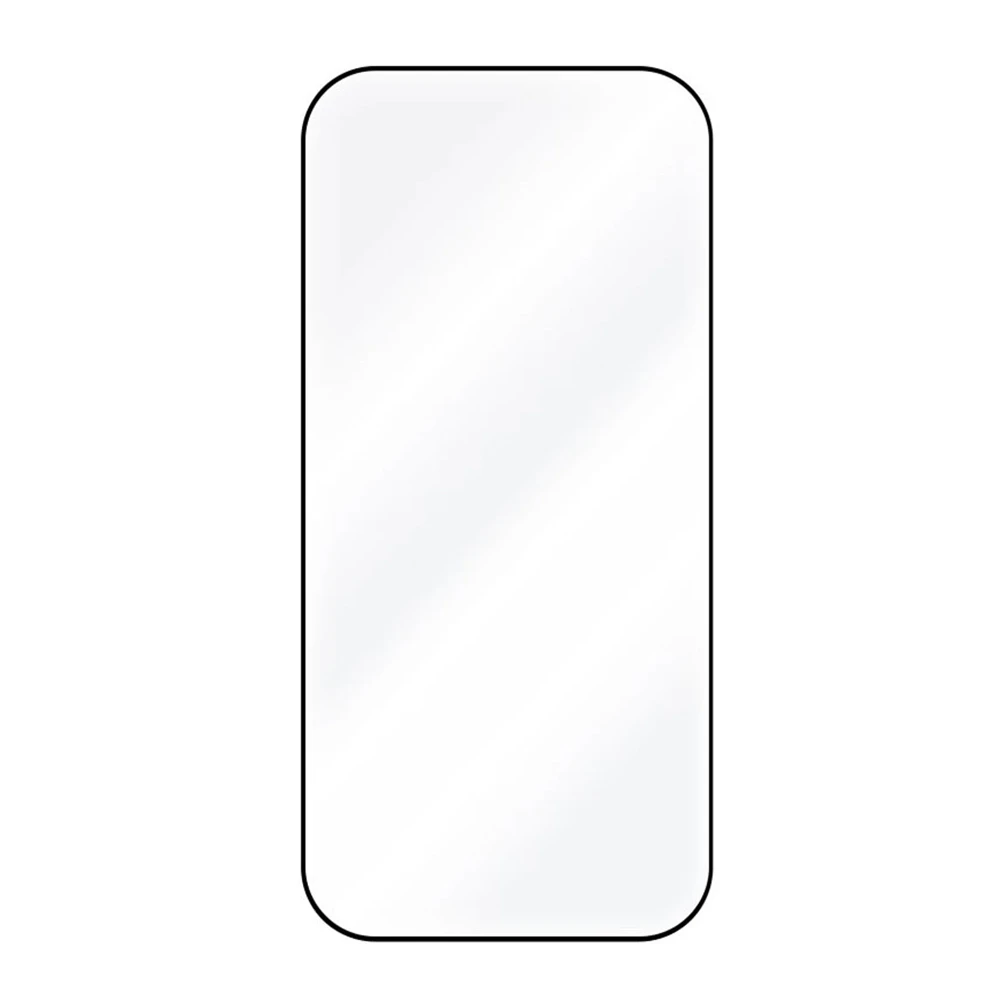 Woo закаленное стекло 5d для iphone 17, черное 2
