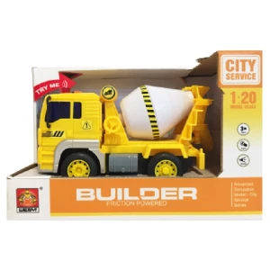 1:20 Betonieră cu fricțiune (lumini /sunete)