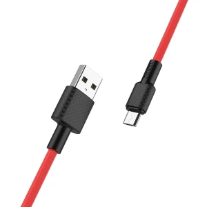 Hoco cable usb to micro usb x29 superior 2a 1m, red Thumbnail 2