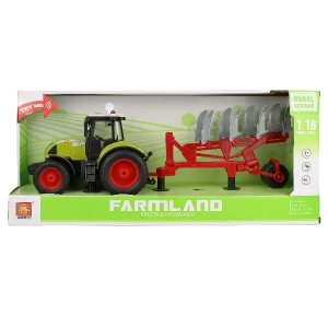 1:16 tractor cu fricțiune „farmland” (lumina/sunet)