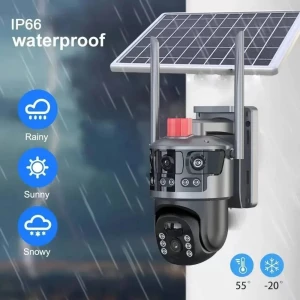 CAMERA DE SUPRAVEGHERE CU PANU SOLAR 4G JNICE (JE-189)