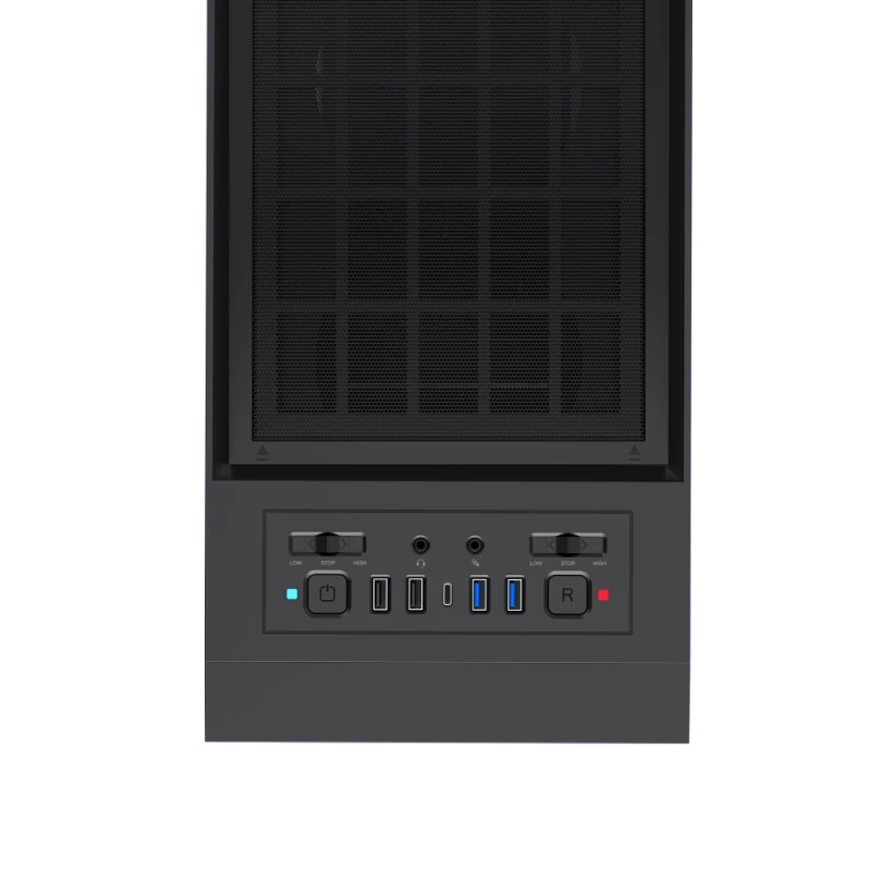 Компьютерный корпус gamemax master 2 bk, full-tower, без блока питания, чёрный 11