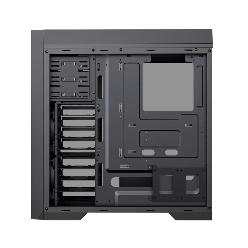 Компьютерный корпус gamemax master 2 bk, full-tower, без блока питания, чёрный 12