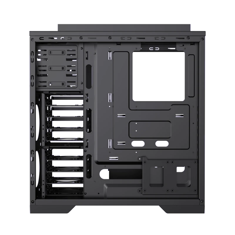 Компьютерный корпус gamemax master 2 bk, full-tower, без блока питания, чёрный 4