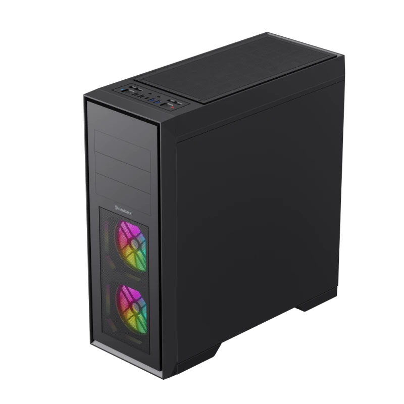 Компьютерный корпус gamemax master 2 bk, full-tower, без блока питания, чёрный 7