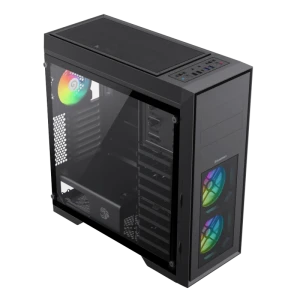 Компьютерный корпус gamemax master 2 bk, full-tower, без блока питания, чёрный Thumbnail 3