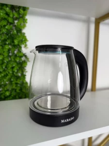ЭЛЕКТРИЧЕСКИЙ ЧАЙНИК MARADO, 2 Л, 1500 Вт, ЧЁРНЫЙ (MA-0602)