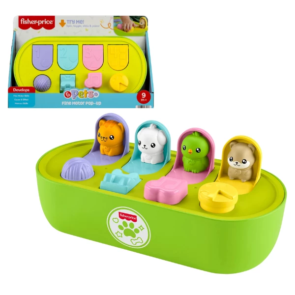 Jucărie educativă "de-a v-ați ascunselea cu animalele" de la fisher price 2