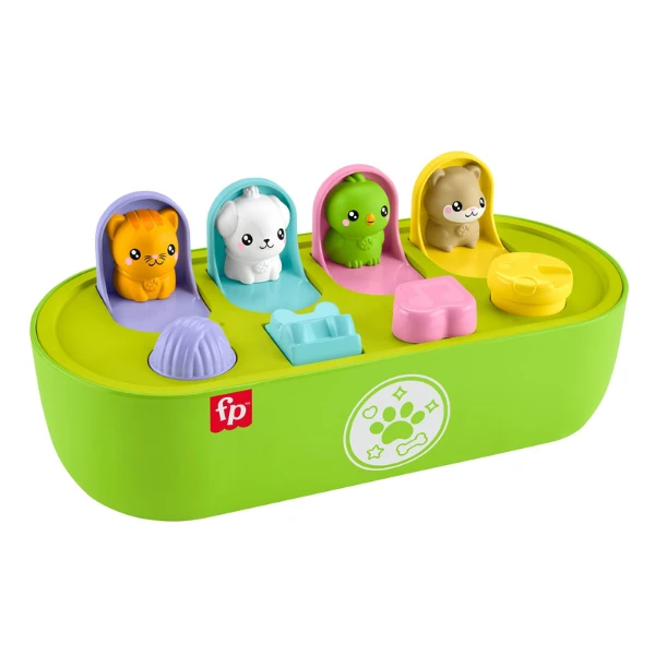 Jucărie educativă "de-a v-ați ascunselea cu animalele" de la fisher price 5