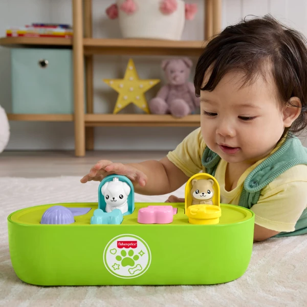 Jucărie educativă "de-a v-ați ascunselea cu animalele" de la fisher price 7