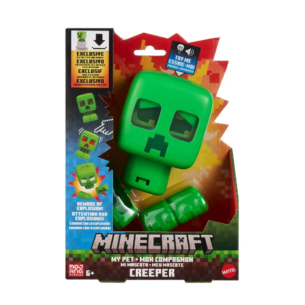 Jucărie interactivă minecraft personaj "creeper" 3