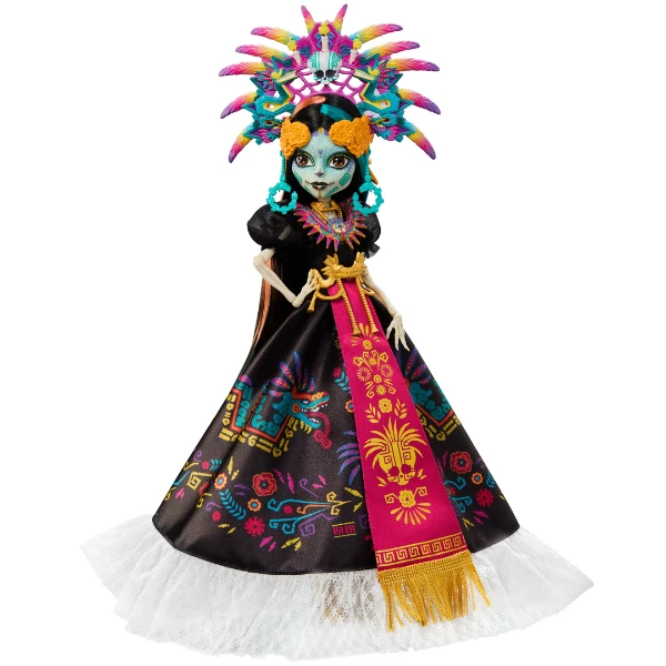 Păpușa monster high skelita calaveras "ziua morților" 5