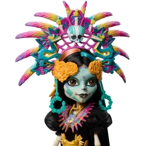 Păpușa monster high skelita calaveras "ziua morților" Thumbnail 4