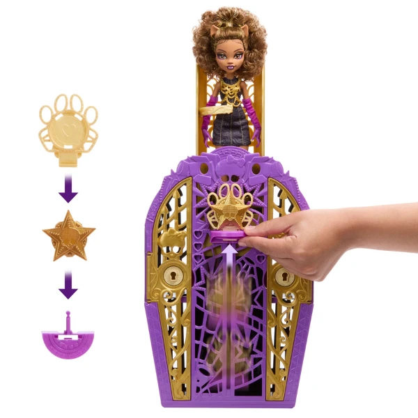 Set de joacă monster high "clawdeen wolf și misterele din hauntlywood" 5