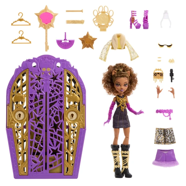 Set de joacă monster high "clawdeen wolf și misterele din hauntlywood" 4