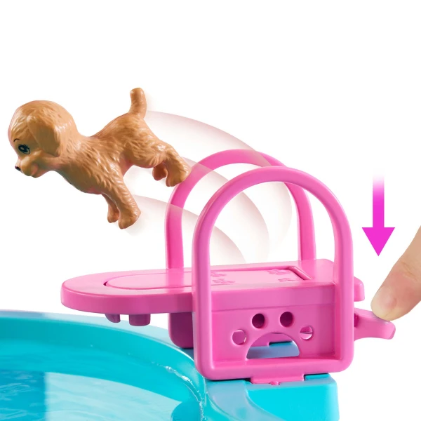 Set de joacă barbie "piscina de vis" 6