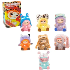 Figurină wakuku — seria "fuzzy trendy fun party", 17 cm