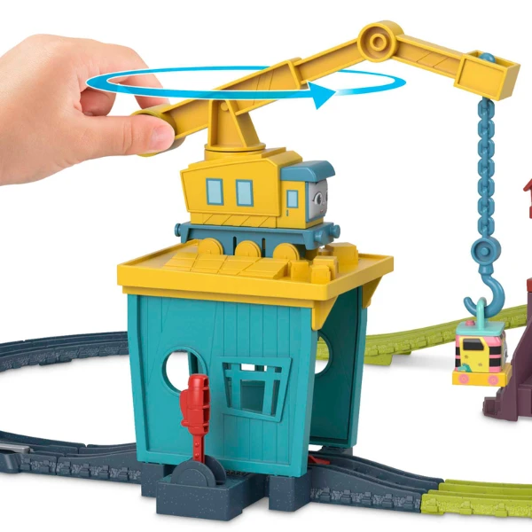 Set de tren și pistă thomas &amp; friends cu alimentare cu baterii 6