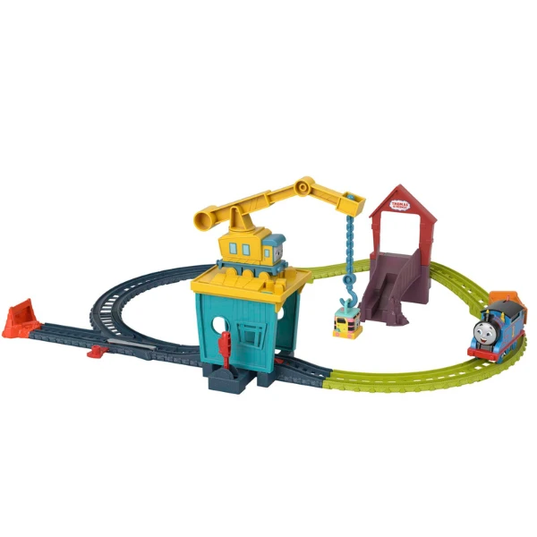 Set de tren și pistă thomas &amp; friends cu alimentare cu baterii 2