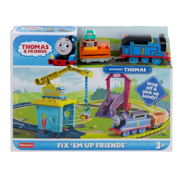 Set de tren și pistă thomas &amp; friends cu alimentare cu baterii 3