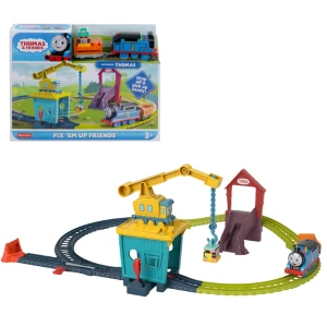 Set de tren și pistă Thomas &amp; Friends cu alimentare cu baterii