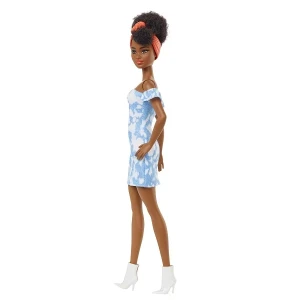 Păpușa barbie "fashionista" în rochie albastră Thumbnail 5