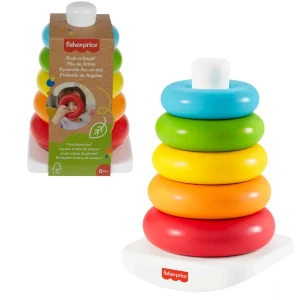 Fisher-price piramida rock-a-stack (eco-material)