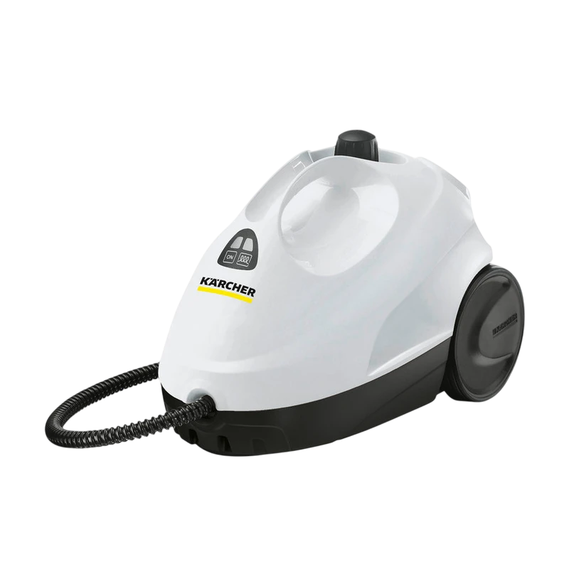 Aparat de curățat cu abur karcher kst 2 + set duze perii rotunde 2.863-264.0, alb 2