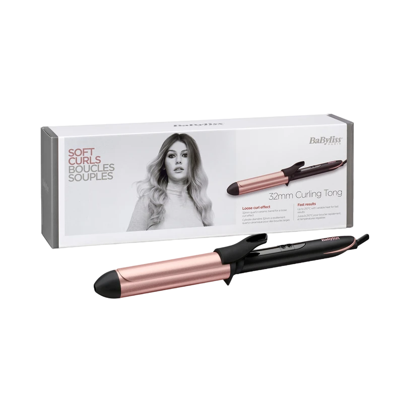 Ondulator de păr babyliss c452e, negru | roz 3