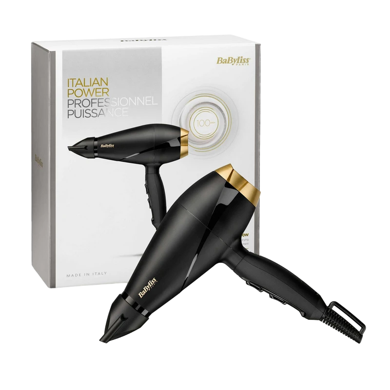 Фен babyliss power pro 6704e, 2000 вт, чёрный 6