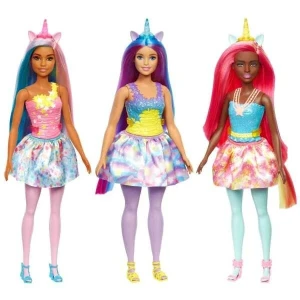 Papusa barbie dreamtopia "unicorn" (în asortiment)