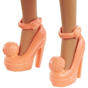 Papușa barbie "fashionista în salopetă cu buline" Thumbnail 4