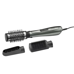 Фен-щётка babyliss as261e, 1000вт, серебристый