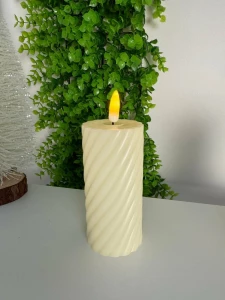 Lumanare decorativa cu lumina calda led, 5.3*13cm (cp-24-093) Thumbnail 2