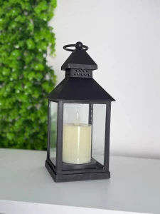 LAMPA DECORATIVA CU LUMINA LED ȘI EFECT DE LUMANARE, 10.4*24.3CM (CP-24-096)