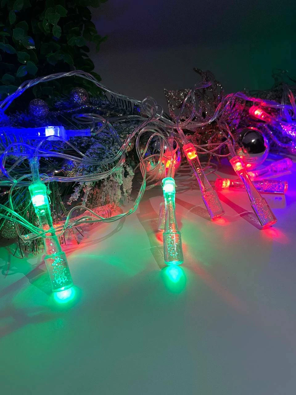 Lumini decorative led – 20 becuri, 3.8m, multicolore (cp-24-112) 3