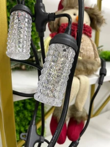 Ghirlandă decorativă led – 10 becuri, 5m, multicolore la priză  (cp-24-116) Thumbnail 4