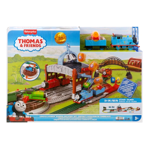 Set de joacă "thomas și prietenii" - livrarea butoaielor 2