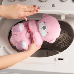 Jucărie de pluș „vidră” de la fisher-price, cu lumină și sunet, roz Thumbnail 6