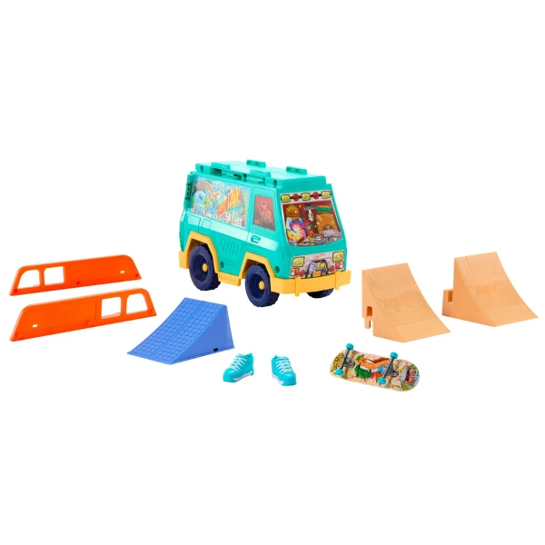 Hot wheels set de joacă fingerboard tony hawk "skate van" 4