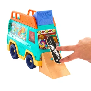 Hot wheels set de joacă fingerboard tony hawk "skate van" Thumbnail 7