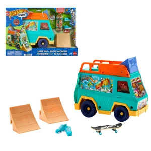 Hot wheels set de joacă fingerboard tony hawk "skate van"