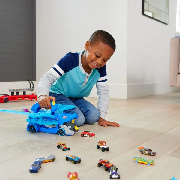 Hot wheels set de joacă "transportor cu doi dragoni" 8