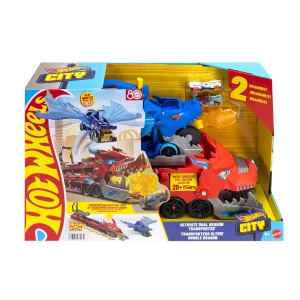 Hot wheels set de joacă "transportor cu doi dragoni" Thumbnail 4