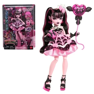 Set de joacă monster high "scary sweet birthday", draculaura cu accesorii
