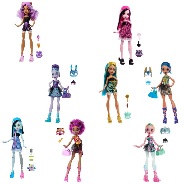 Păpușă-surpriză monster high "secrete îngropate", în as. 2