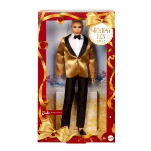 Păpușa barbie de colecție ken holiday 2025 Thumbnail 3