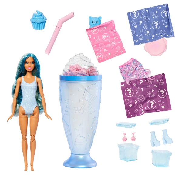 Păpușa barbie pop reveal "brioșă", seria dulciuri 4