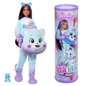 Păpușa barbie cutie reveal "barbie în costum de pluș de ursuleț"