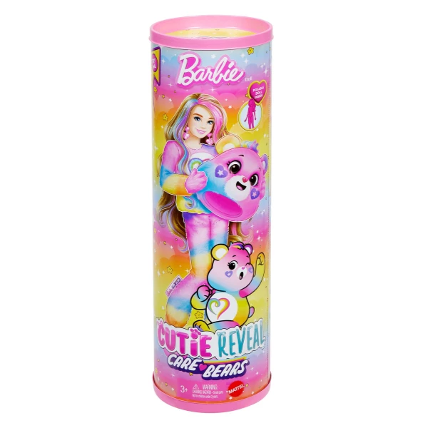 Păpușa barbie cutie reveal "barbie în costum de pluș de ursuleț" 4
